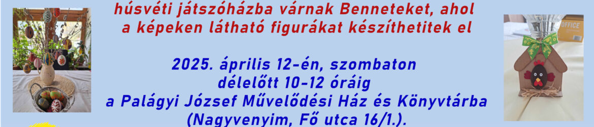 2025. húsvéti játszóház
