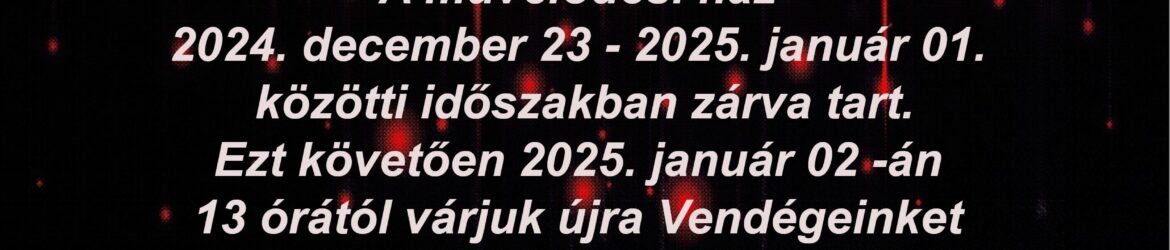 évvégizárvatartás